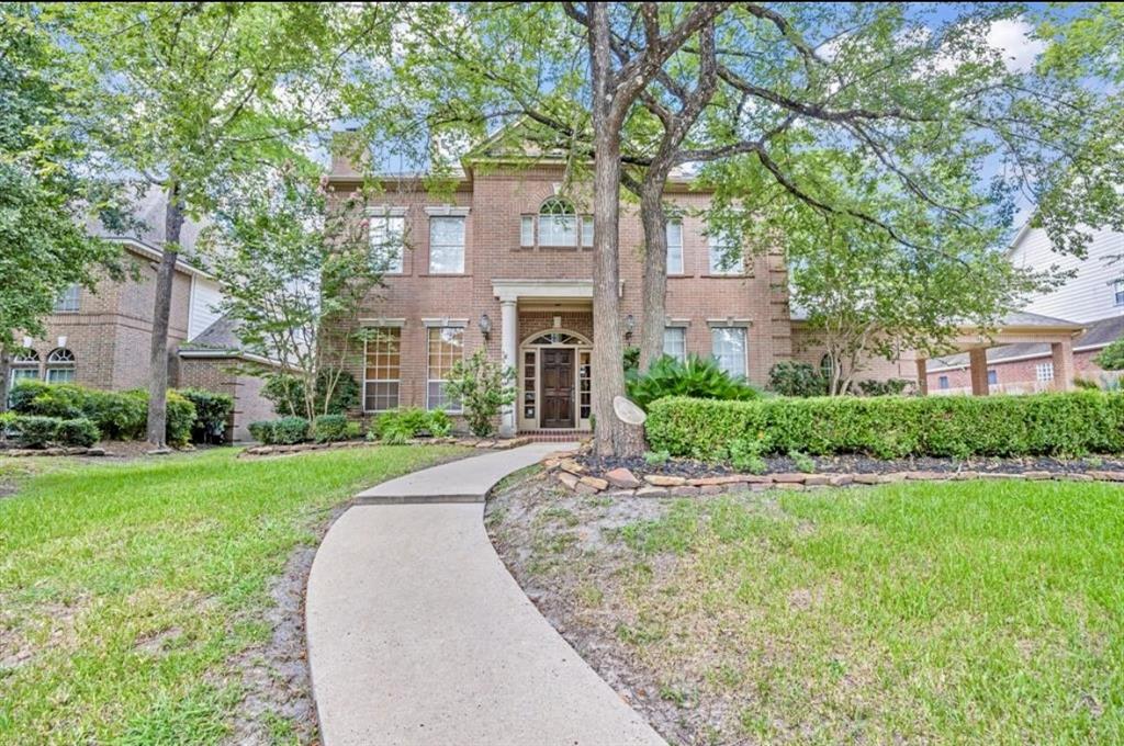 Beautifully Landscaped Entrance