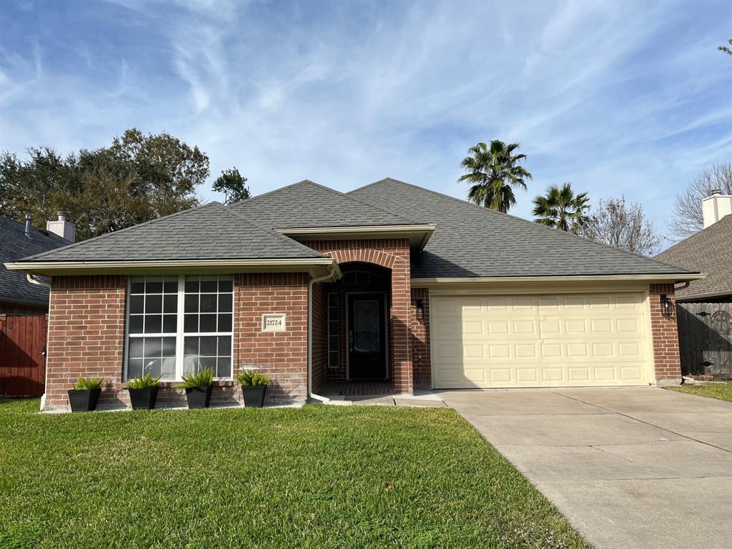 Southern facing front of home.