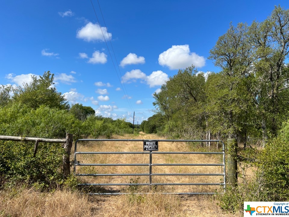 a view of a fence