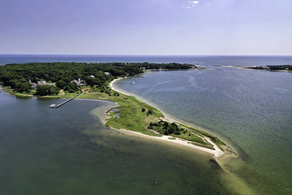 a view of a lake with outdoor space