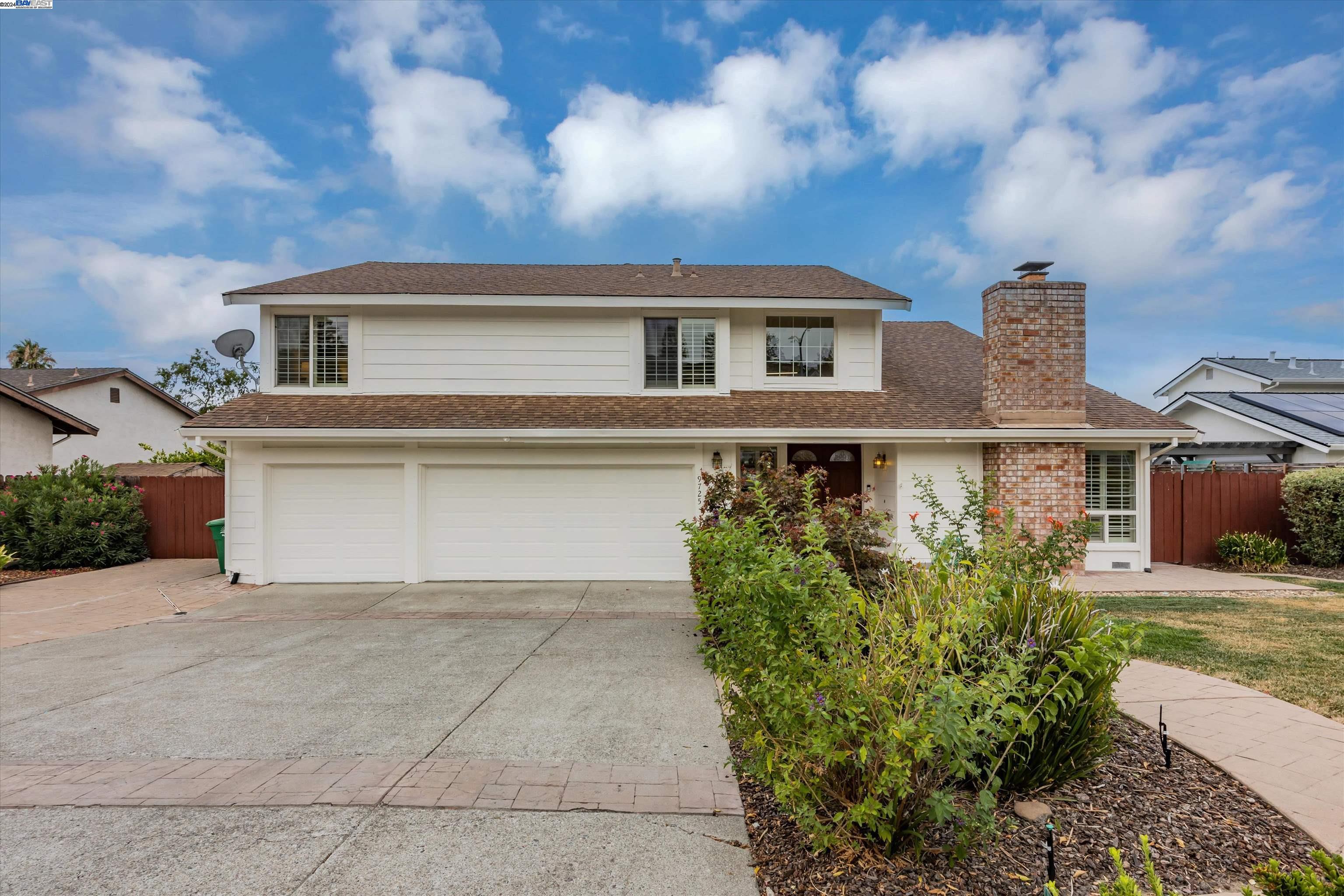 front view of house with a yard