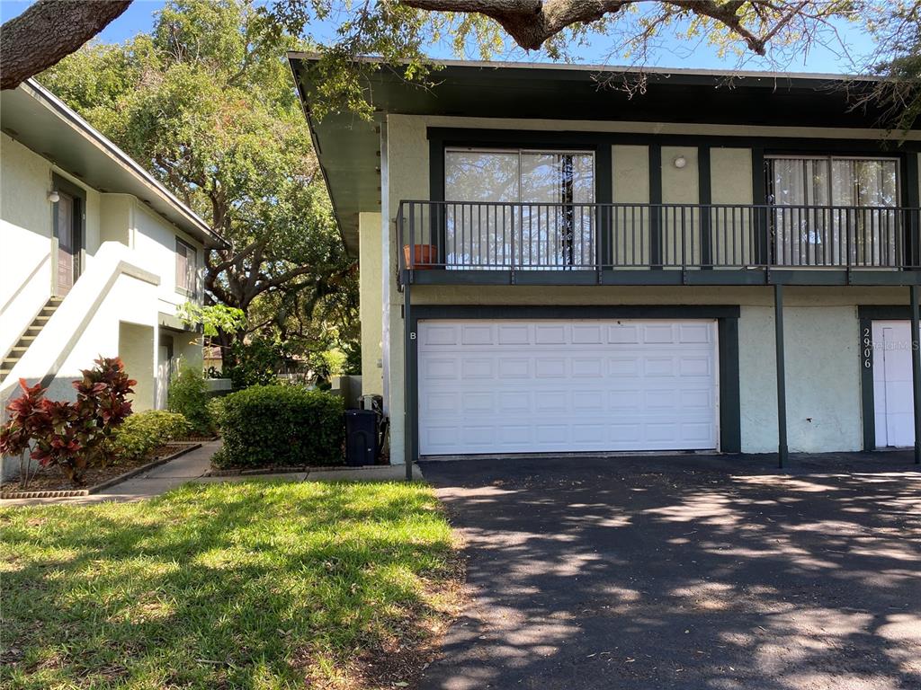 Left side of 2 car garage is yours. 