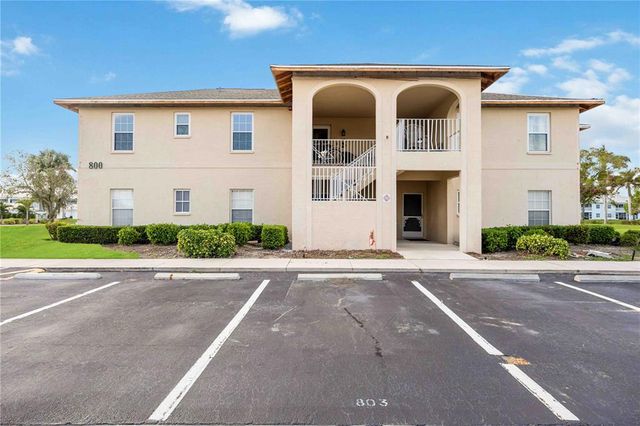 $279,000 | 5800 Sabal Trace Drive, Unit 801 | North Port Charlotte