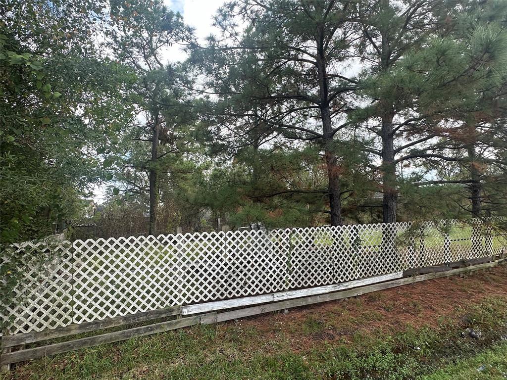 a view of a street gate