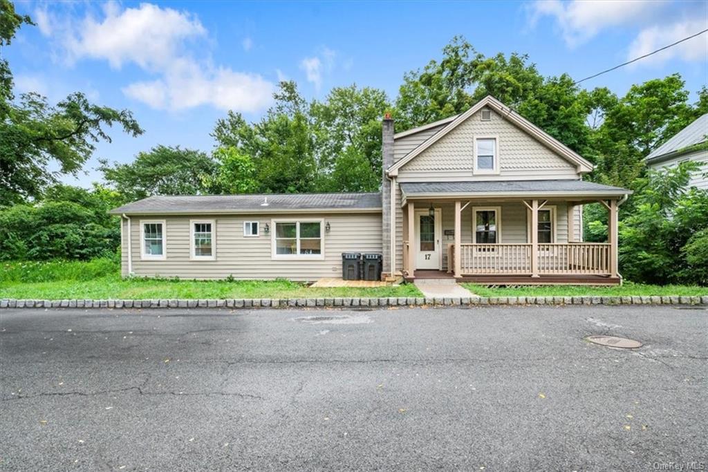 front view of house with a yard