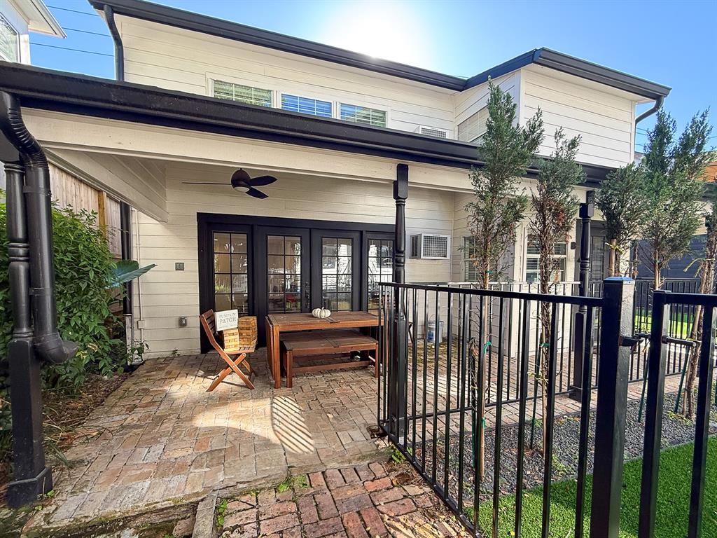 a view of a house with a porch