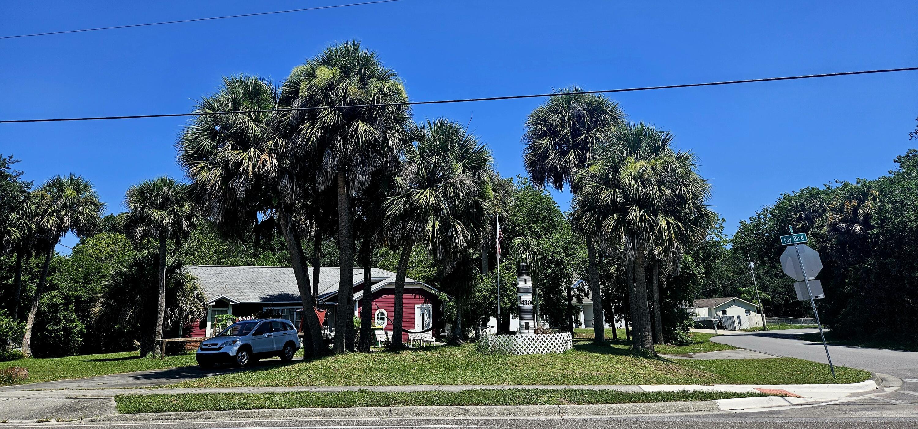 Front of the house