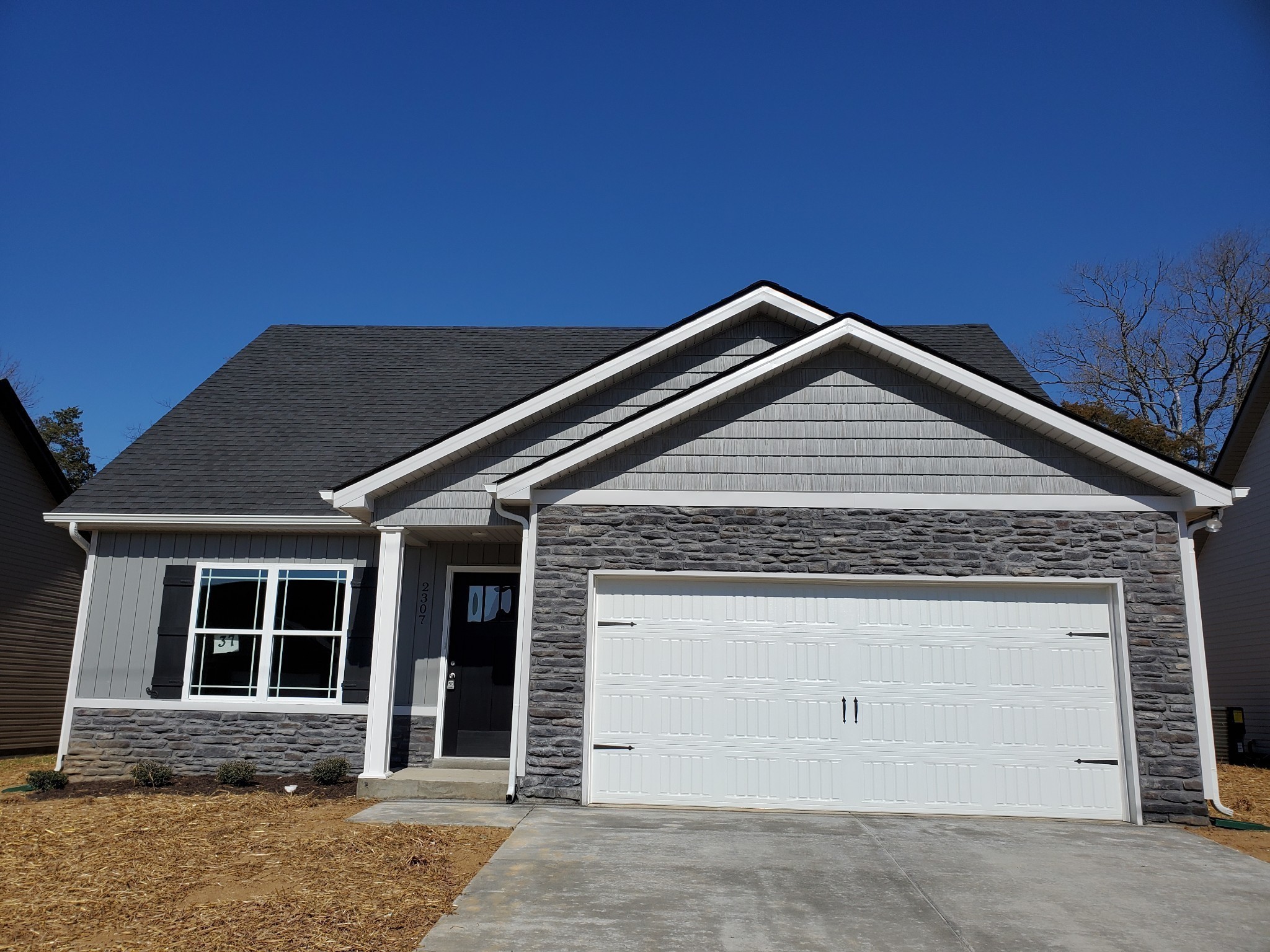 Welcome Home to Your Beautiful New Home in the Valley Farms Neighborhood. Decorative Stacked Stone on the Front will be Gray or Brown.  Picture of Similar House.