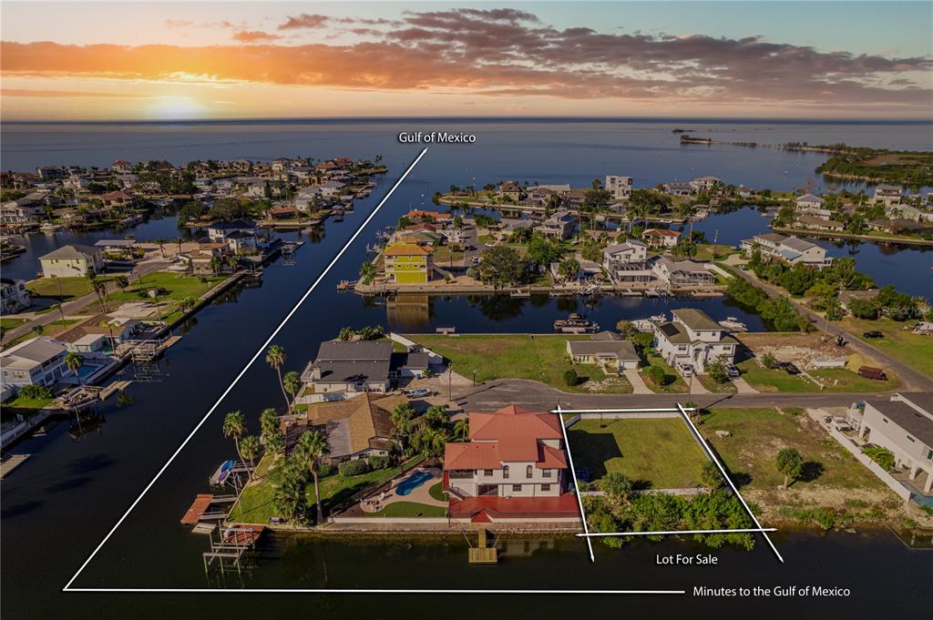 Waterfront Hernando Beach Lot with Quick Direct Access to the Open Gulf