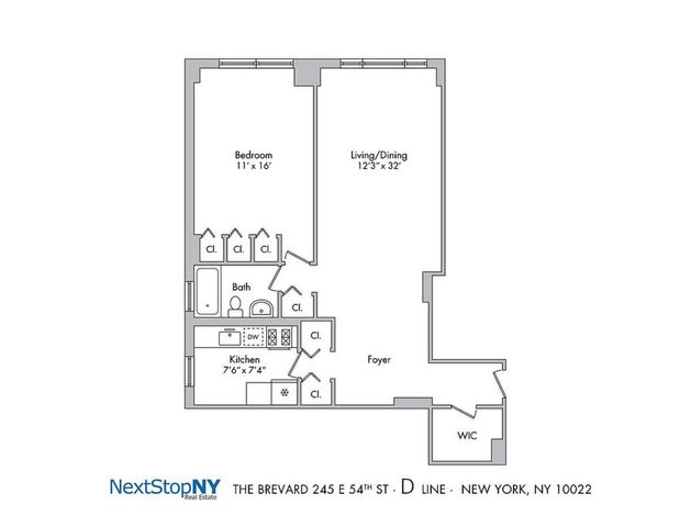 $4,495 | 245 East 54th Street, Unit 11D | Midtown East