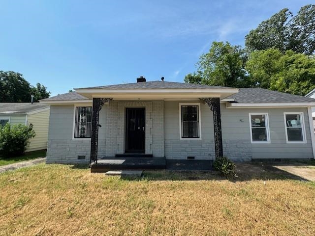 front view of house