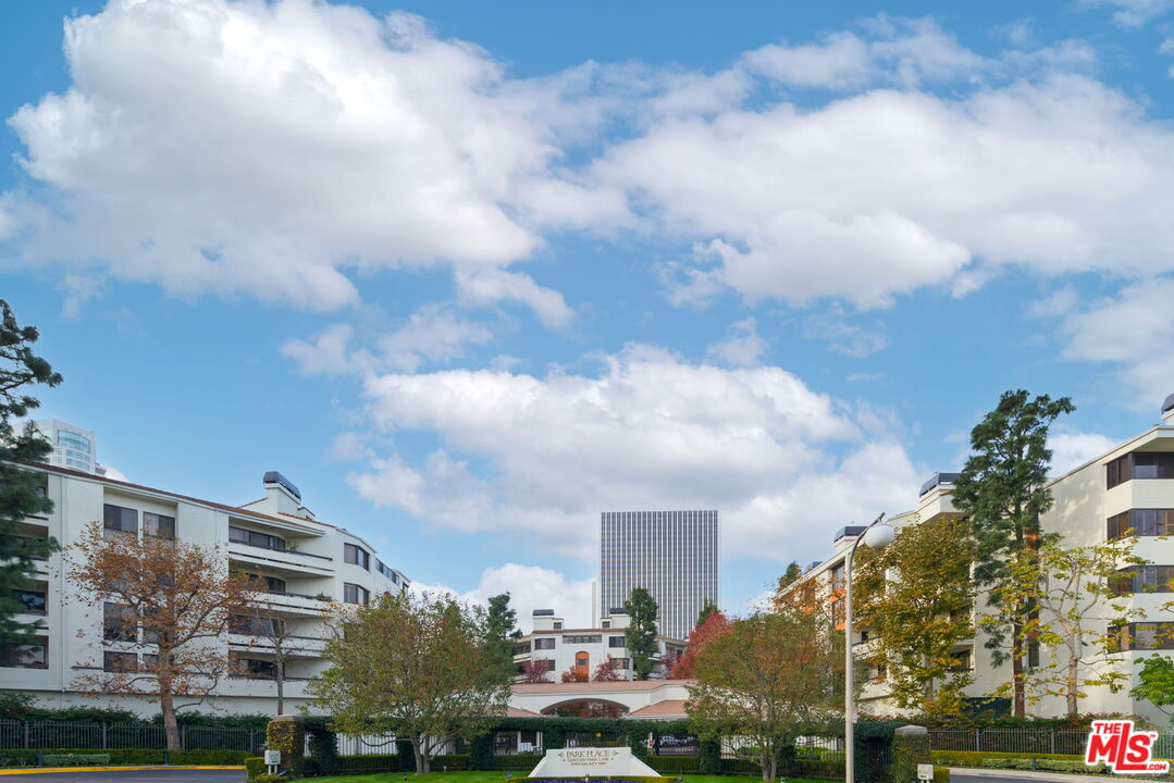 a city view with buildings