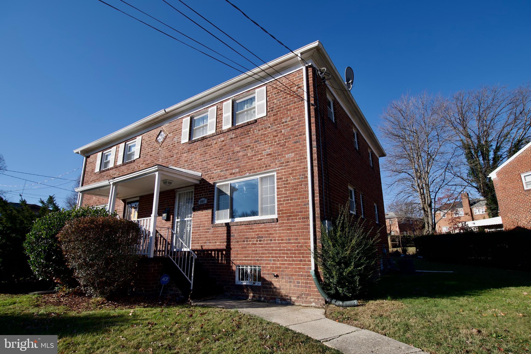 Exterior brick on four sides