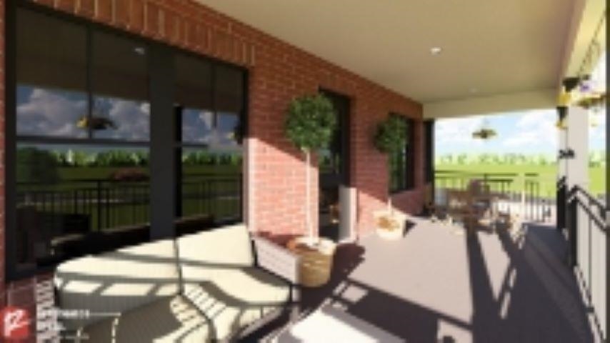 a view of balcony and patio