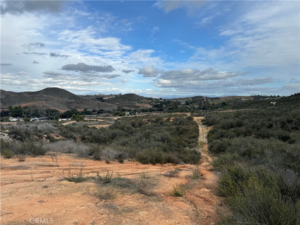 a view of outdoor space and mountain view