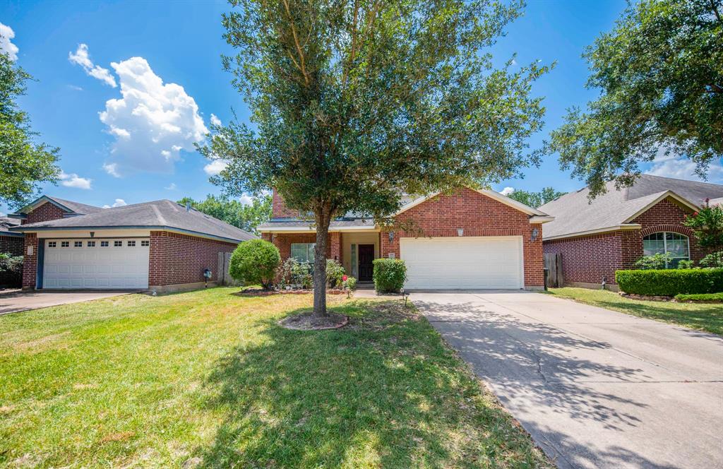 a house that has a tree in front of it