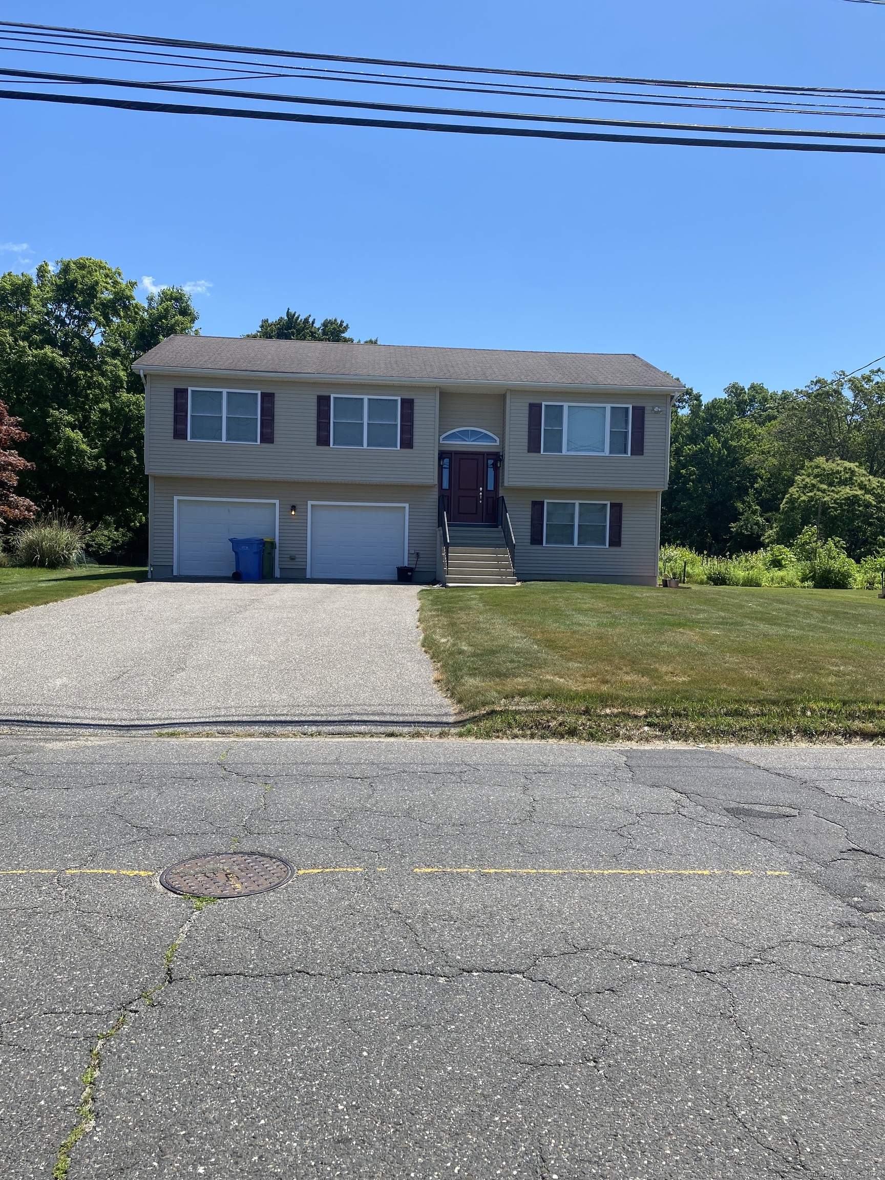 a view of a house with a swimming pool