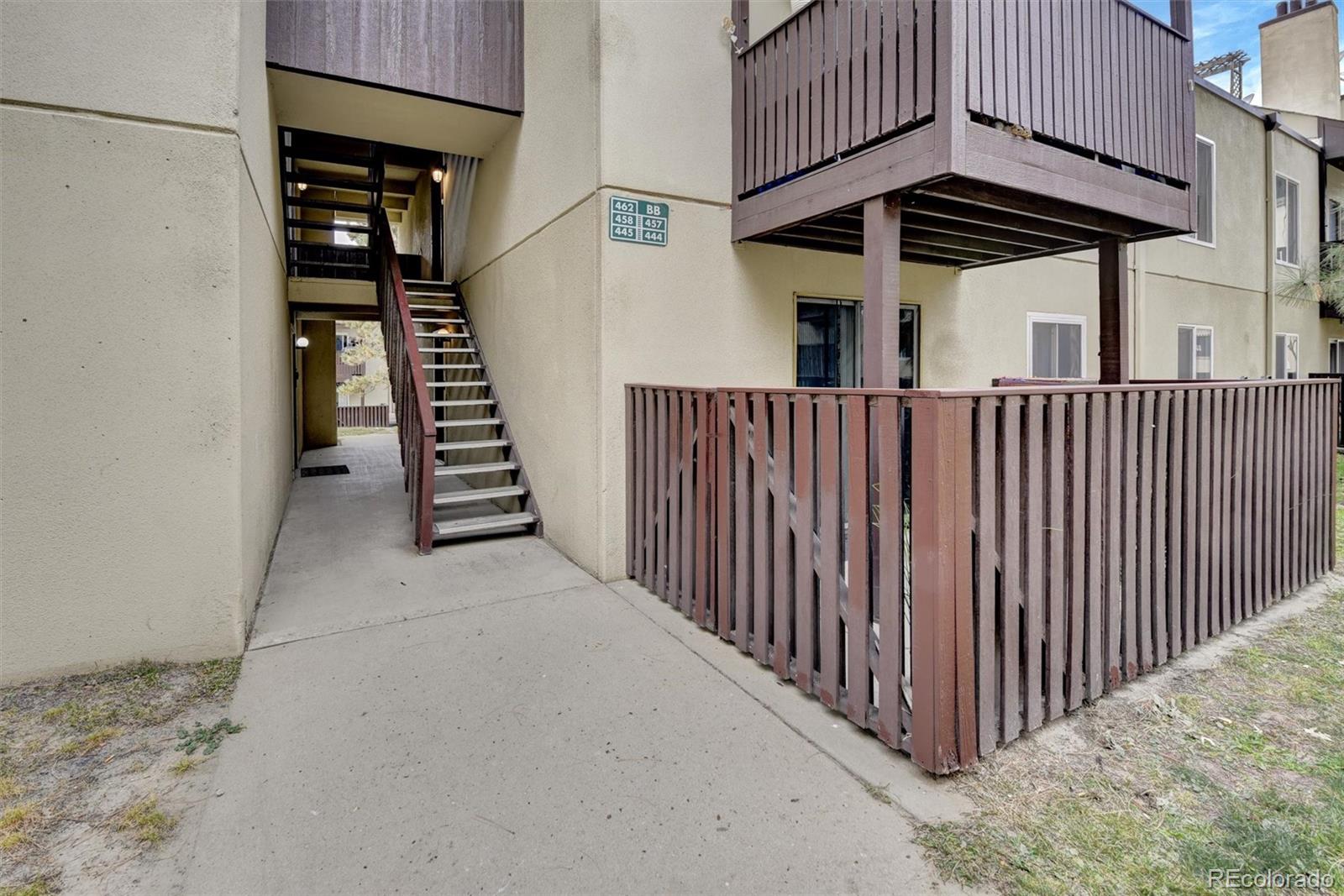 a view of a house with wooden floor