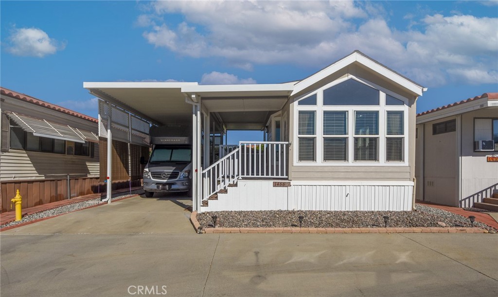 a front view of a house with a garage