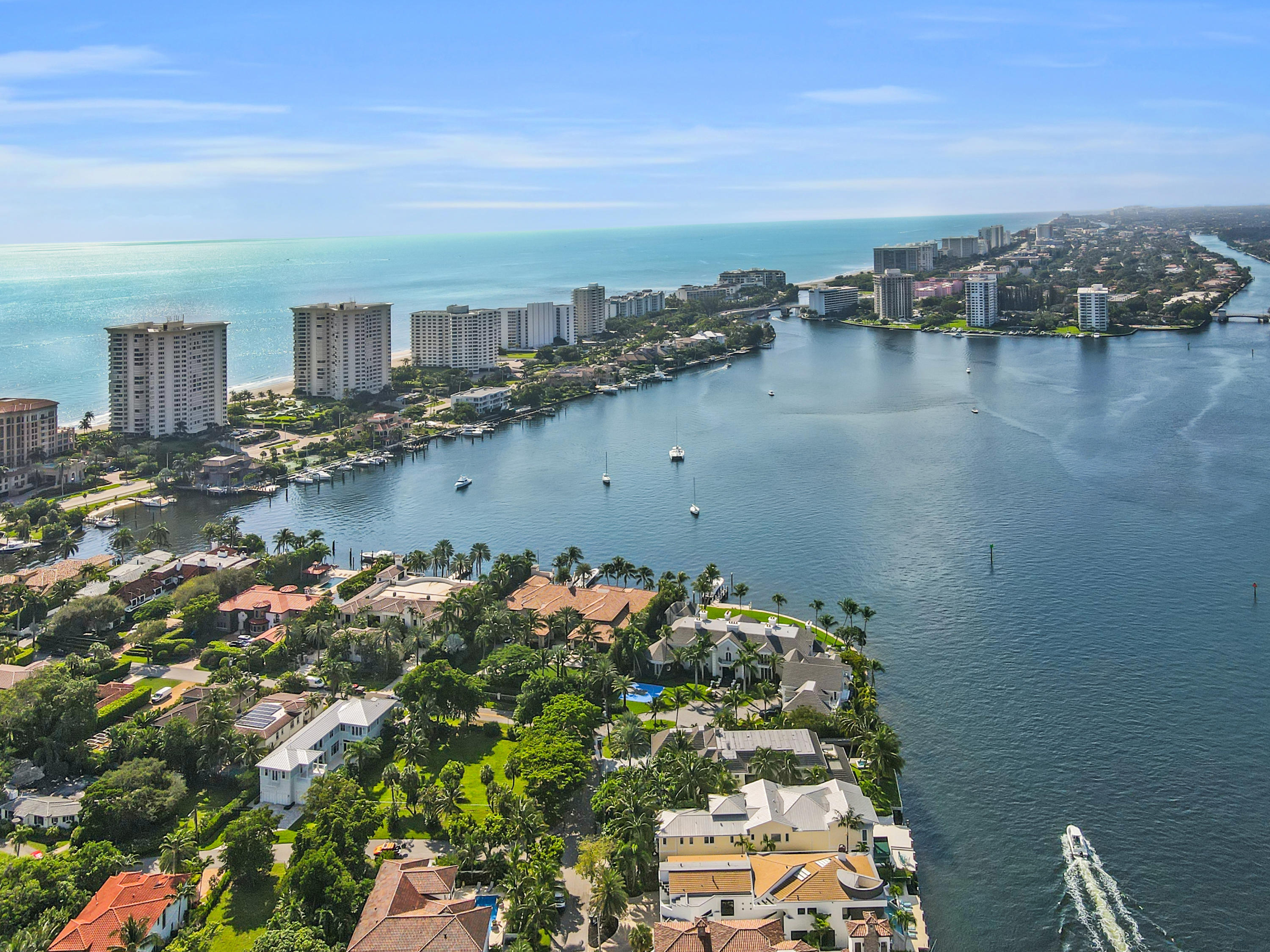 a view of lake and city