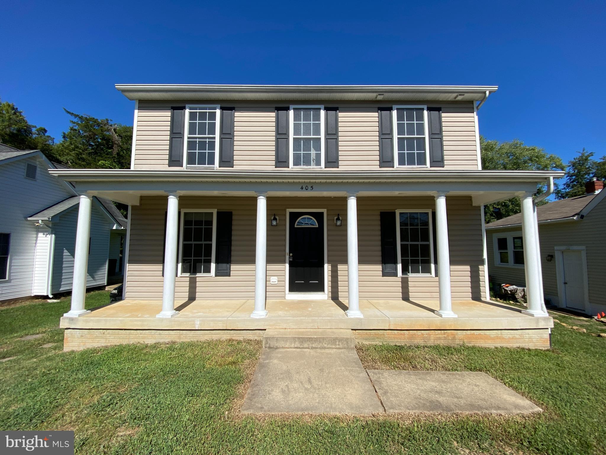 front view of a house