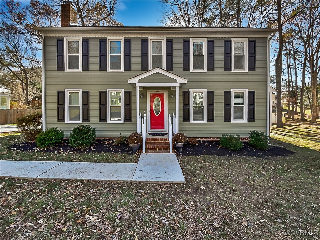 front view of a house