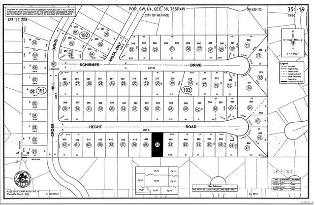 $55,000 | 0 Aka Hecht Menifee Ca | Quail Valley