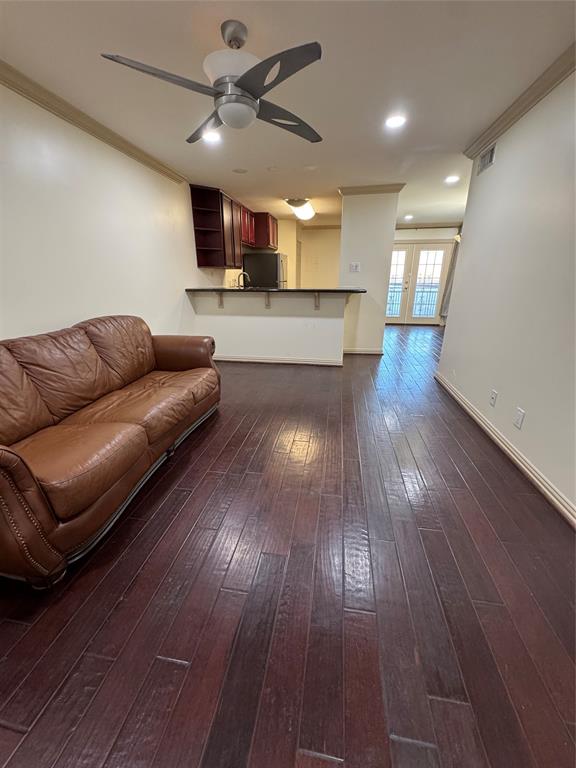 Relax and enjoy the spacious living room as you enter.