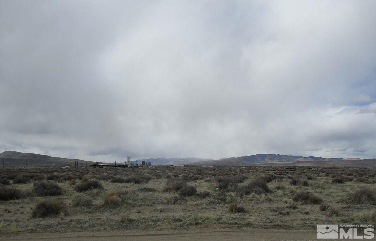 a view of an outdoor space and mountain view