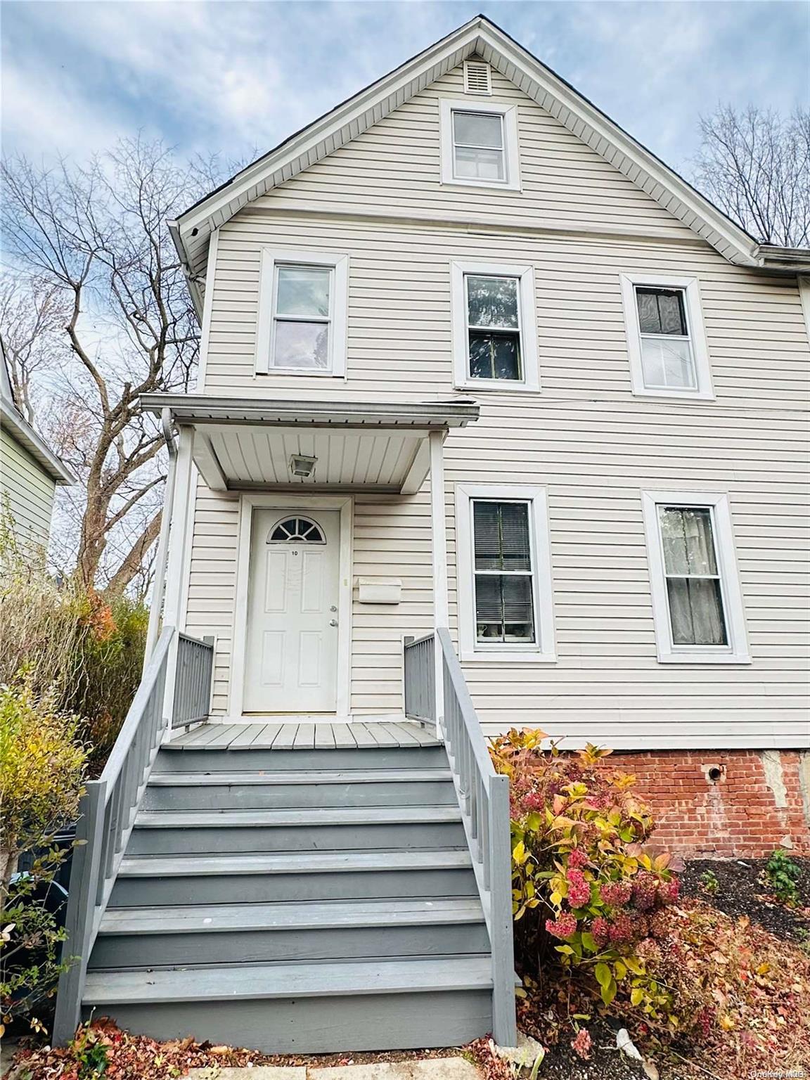 front door & porch