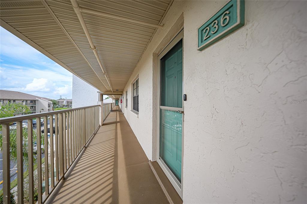 a view of balcony