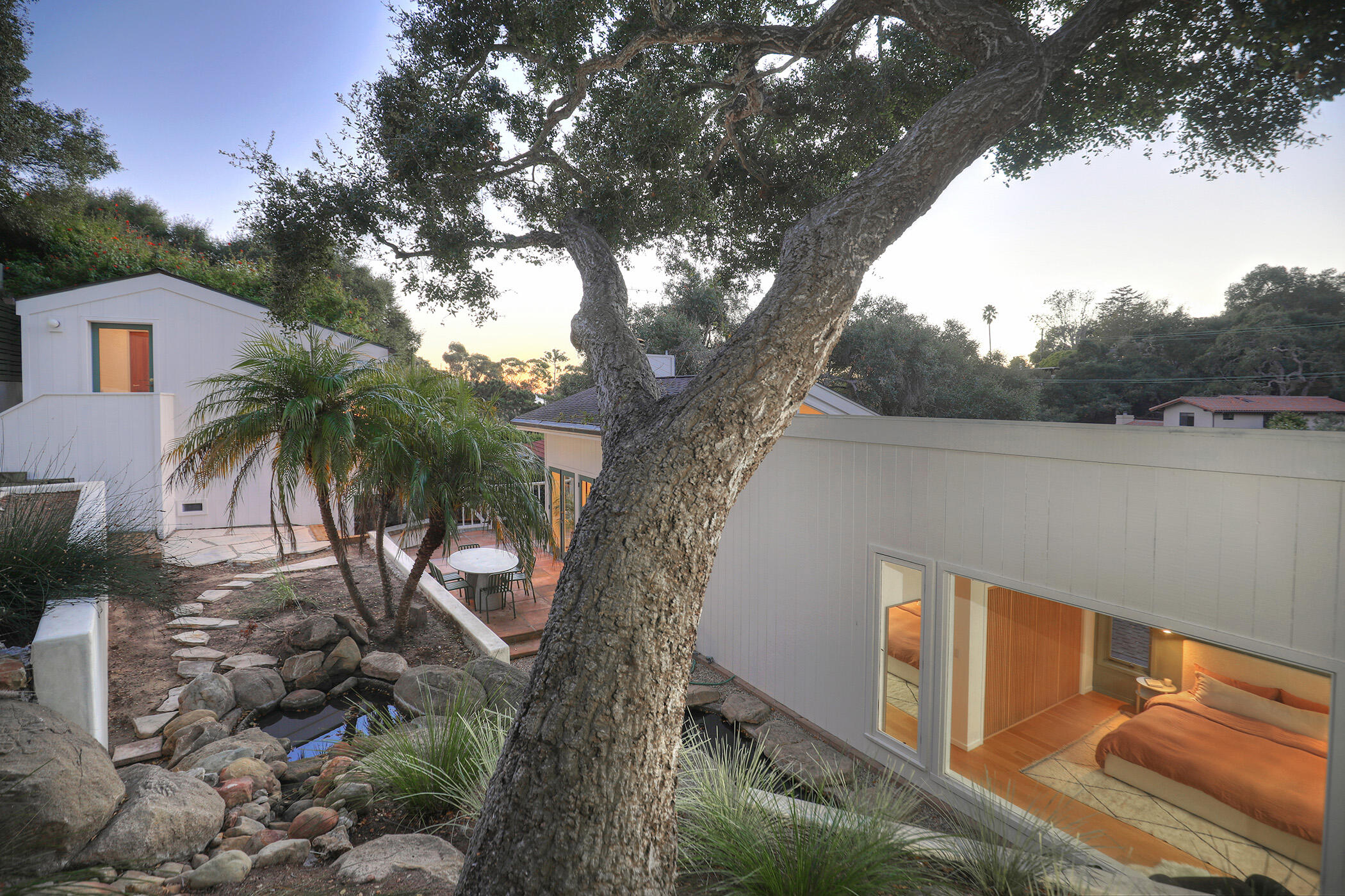 a view of outdoor space and yard