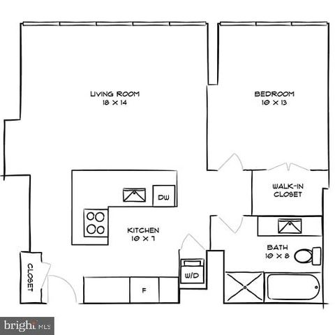 $2,380 | 2200 Benjamin Franklin Parkway, Unit 1BW1509 | Logan Square