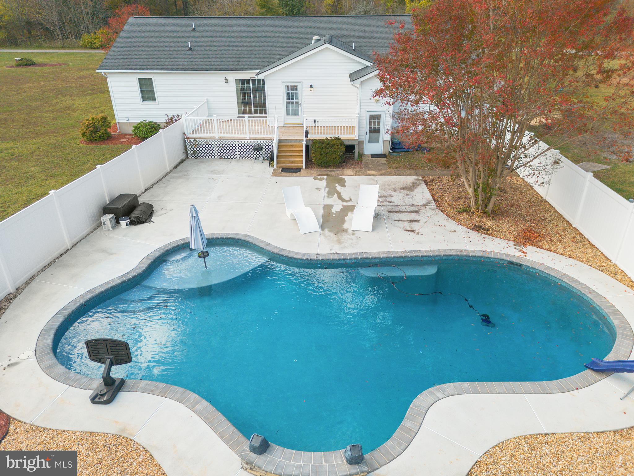 a view of a house with pool