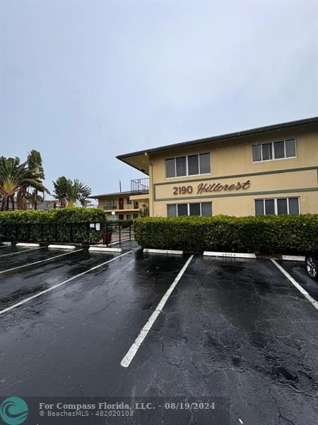 a front view of a house with street