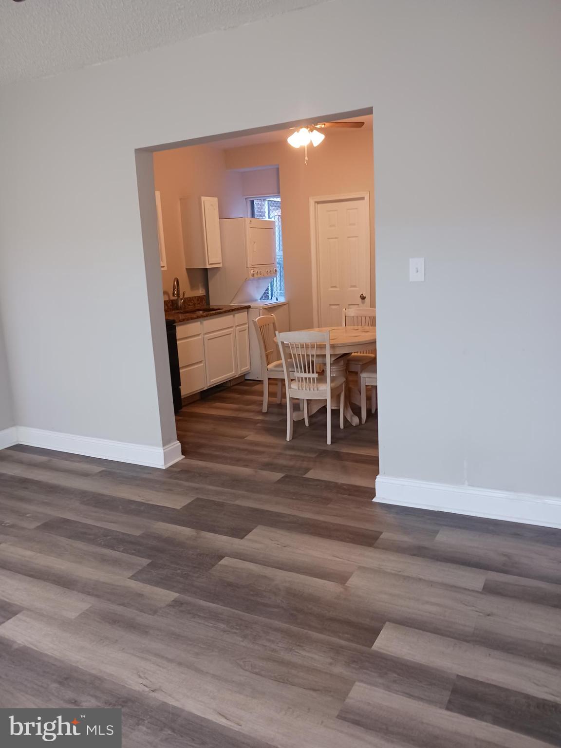 view of kitchen from livingroom