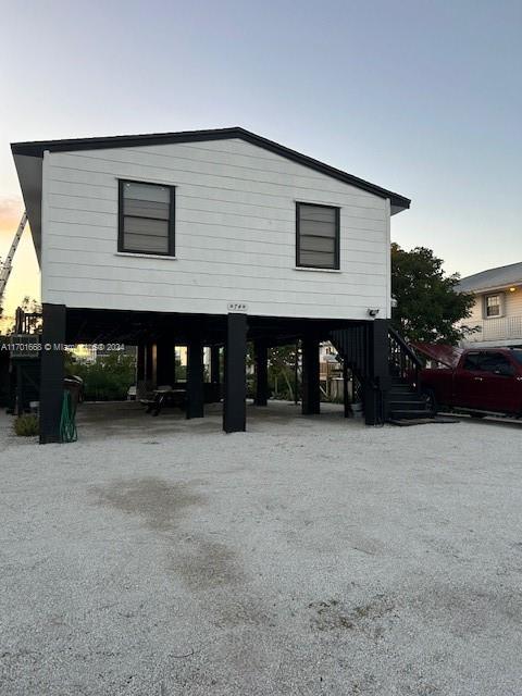 a front view of house with a yard