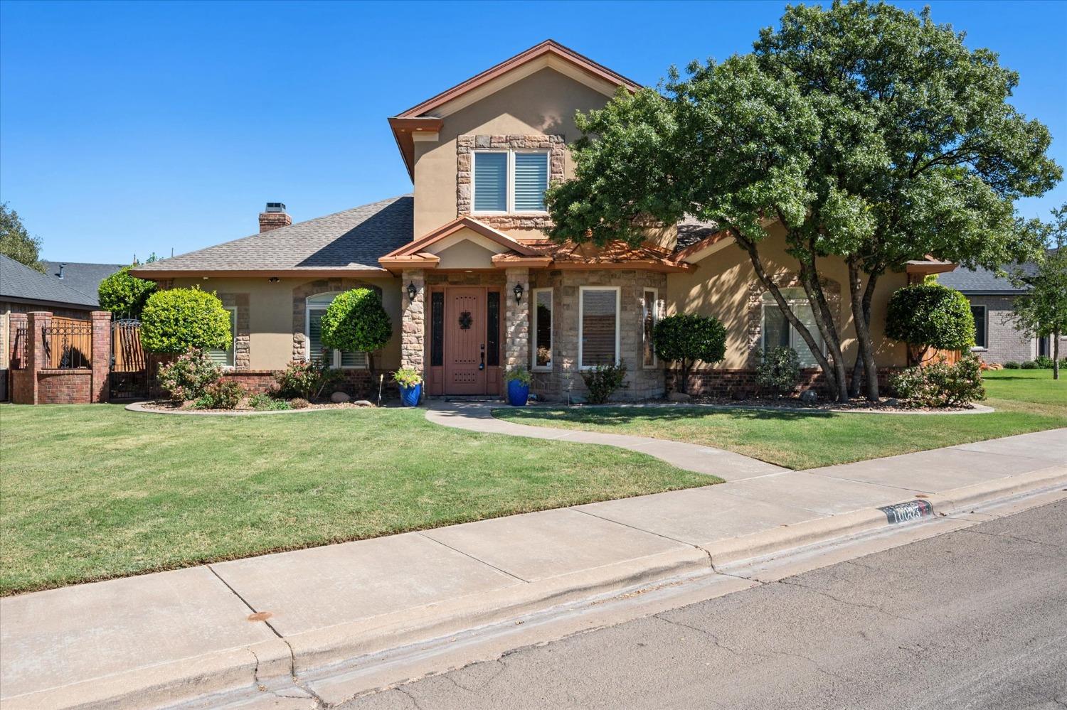 front view of house with a yard