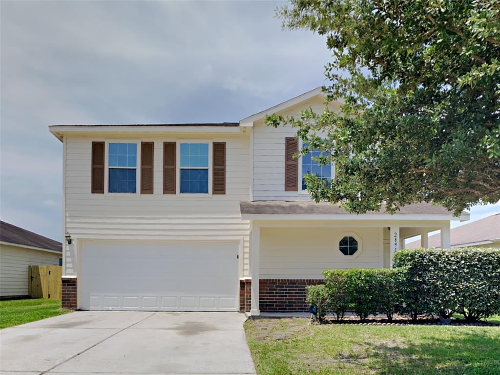 front view of house with a yard