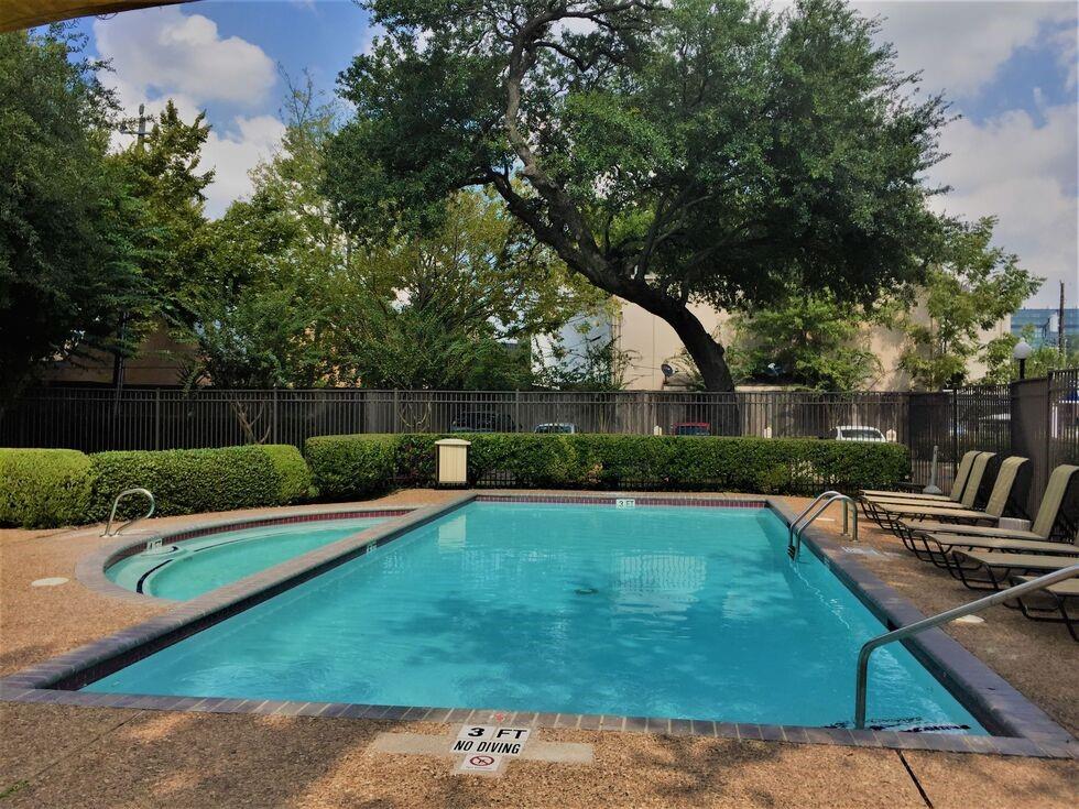 a view of a backyard with a garden