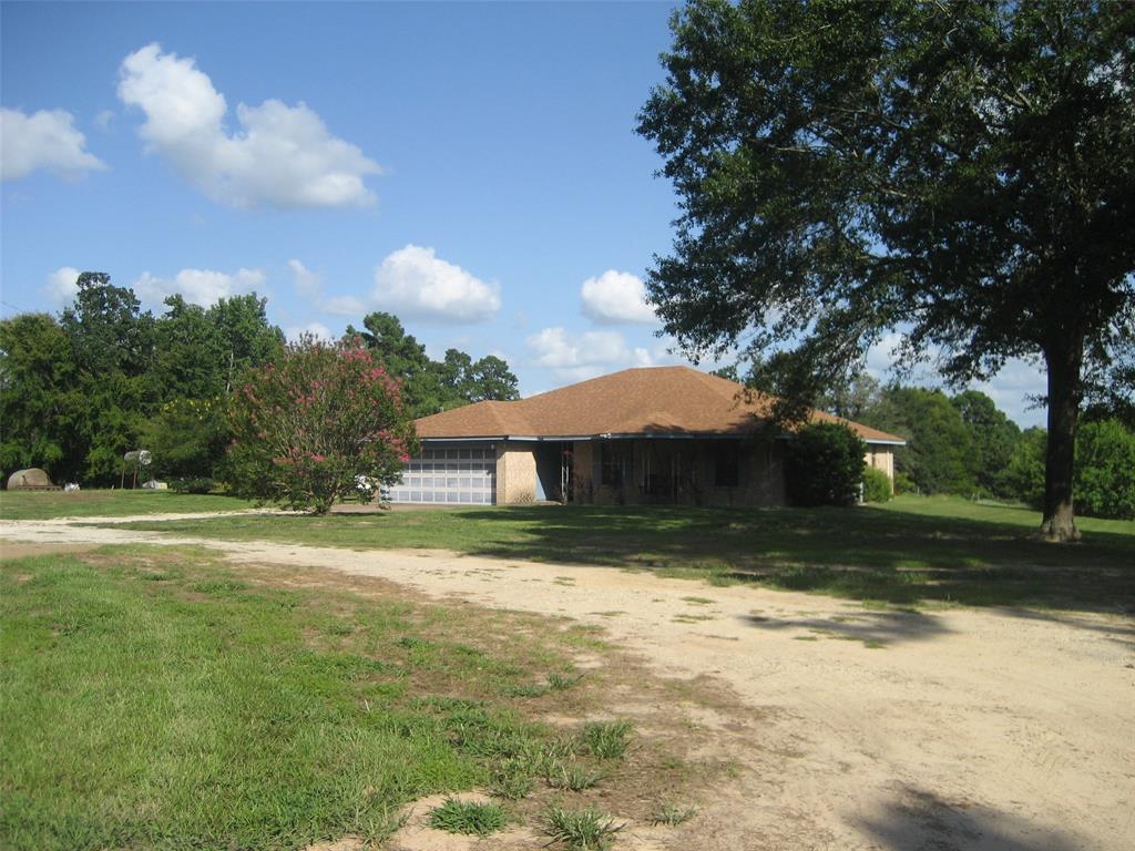 a backyard of a house