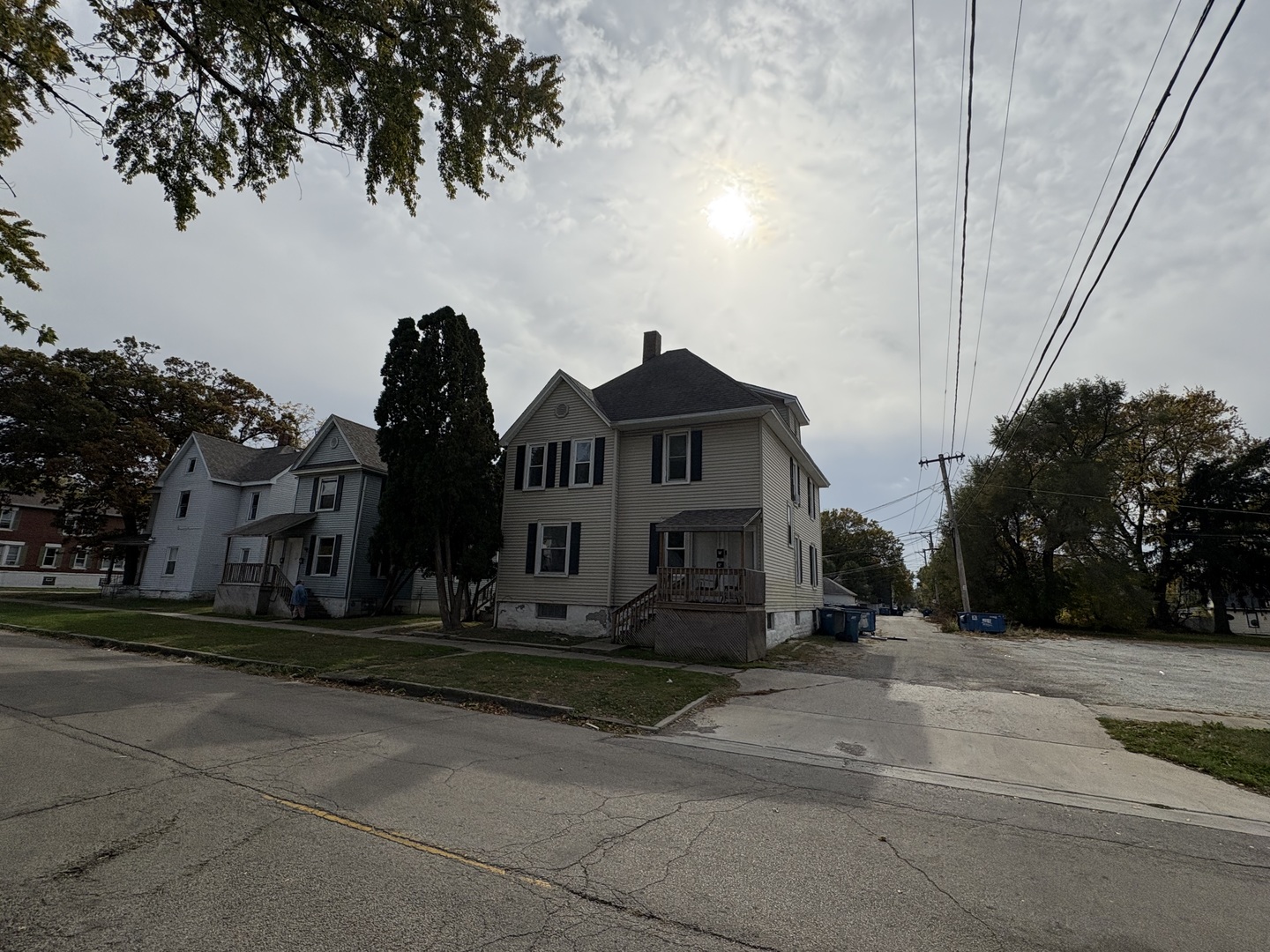 front view of house with a street