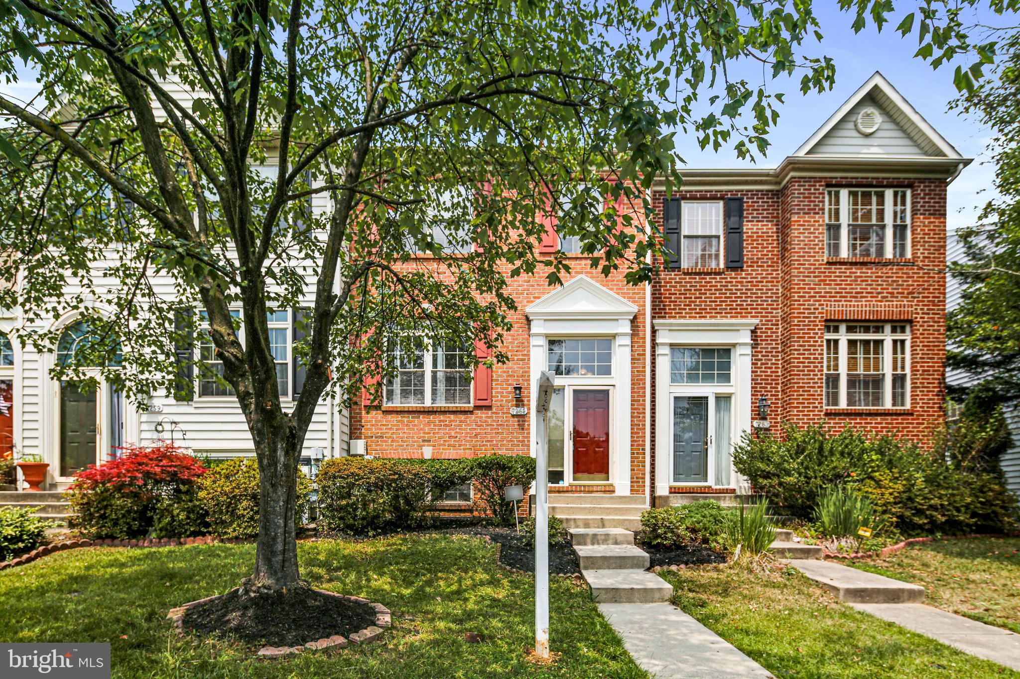 front view of house with a yard