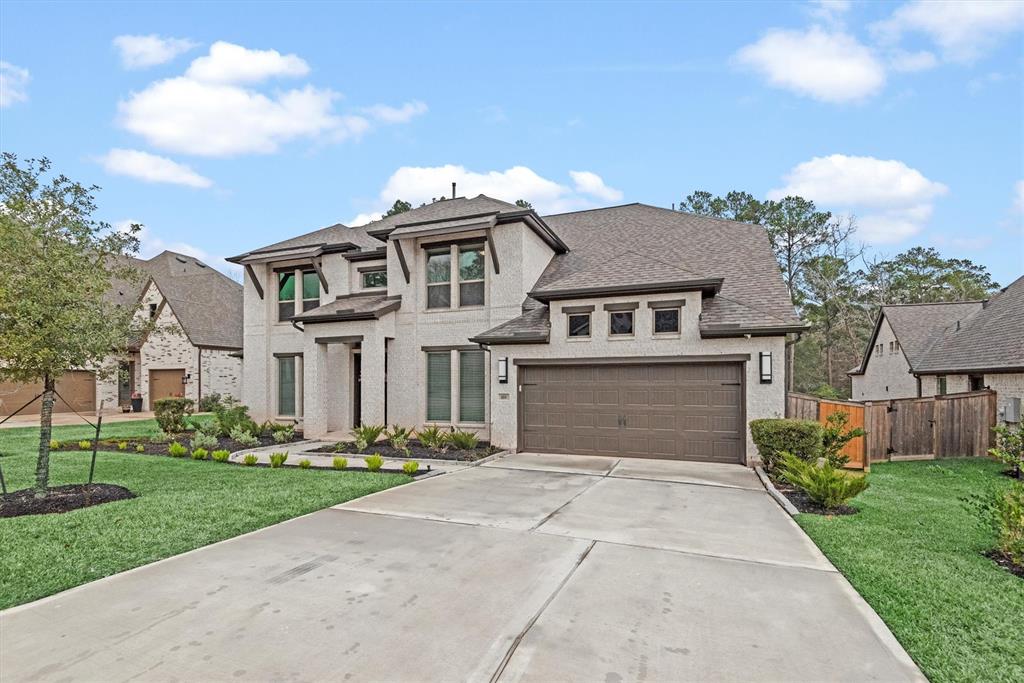 Welcome to 604 N. Rivas Overlook in the sought after community of The Woodlands Hills.  With 5 bedrooms, 4.5 bathrooms and a dreamy backyard oasis, this home stands above all. Take a look at all that this home has to offer.