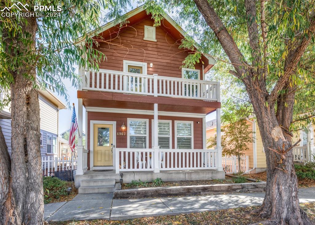 front view of a house