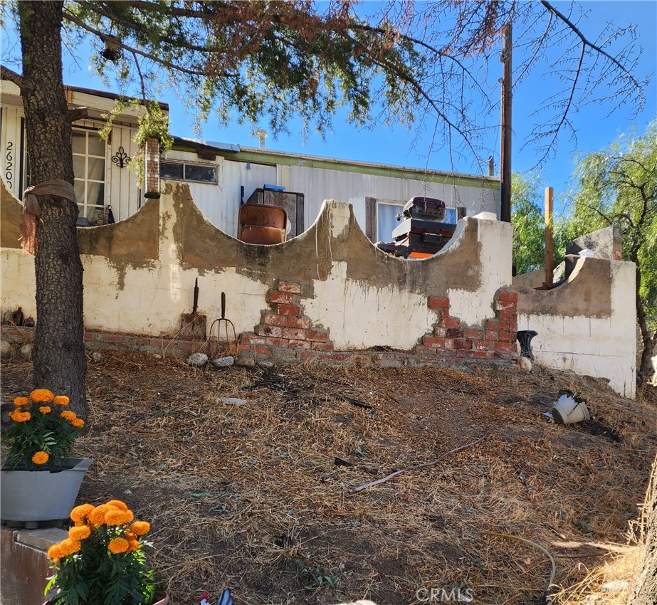 a view of outdoor space and patio