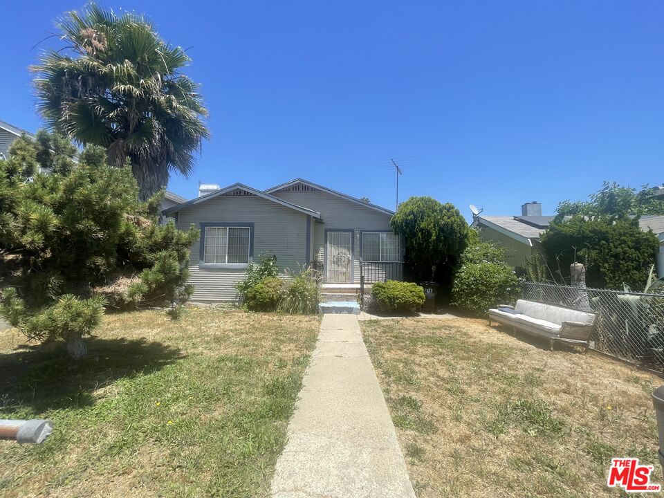 a view of a house with a patio