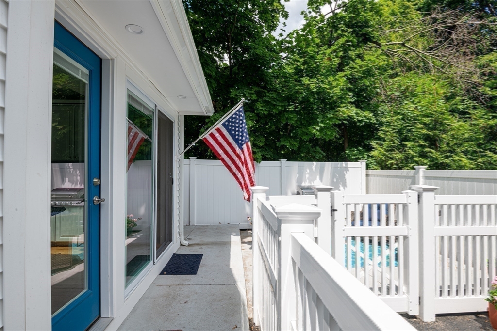 a view of balcony and deck