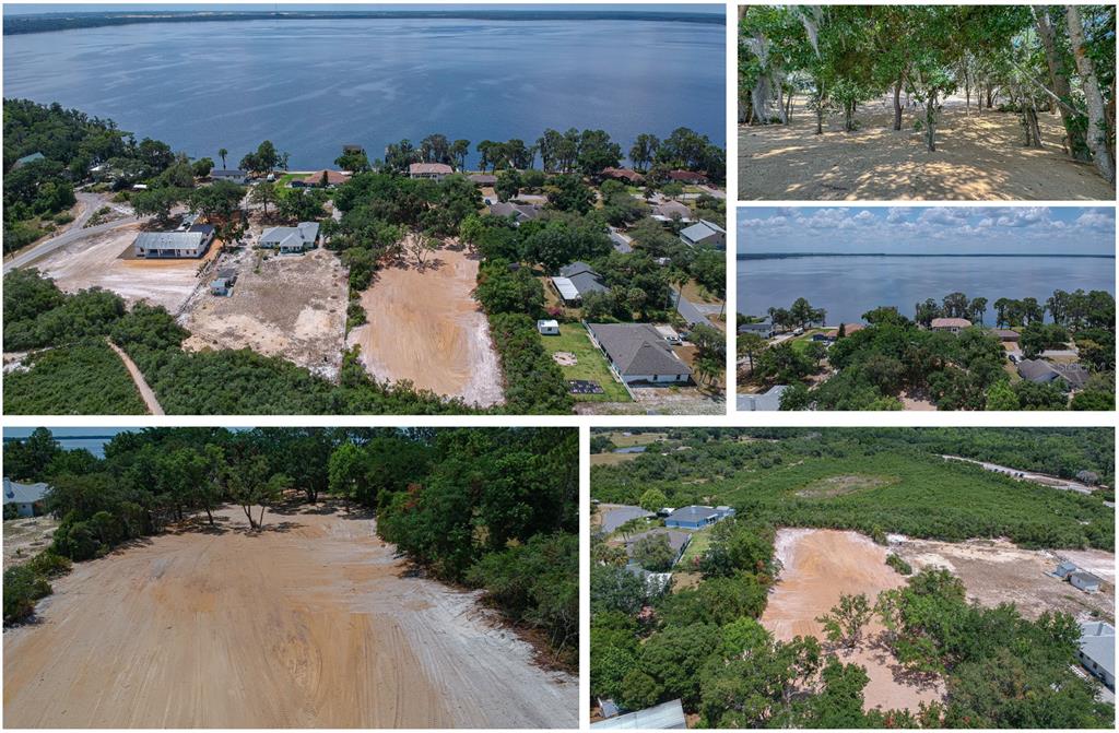 an aerial view of a house outdoor space and street view