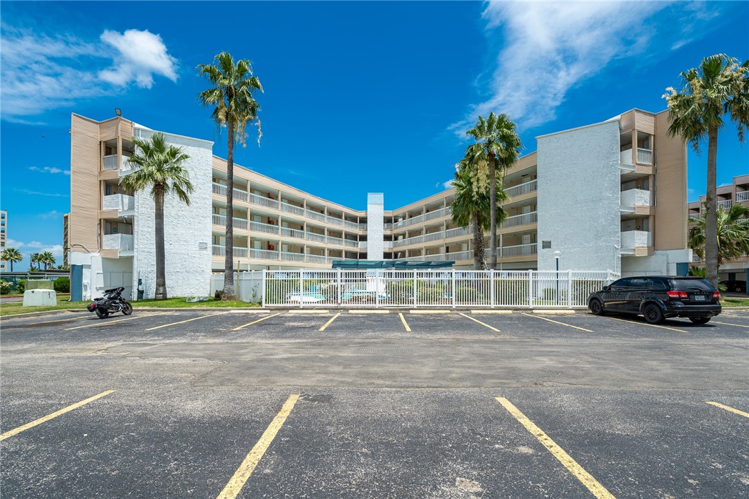 a car parked in front of a building